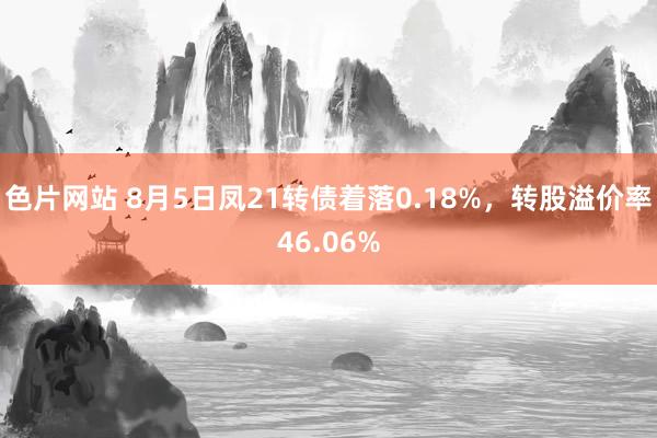 色片网站 8月5日凤21转债着落0.18%，转股溢价率46.06%