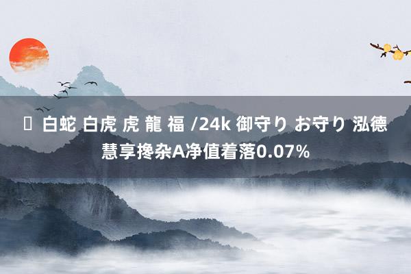 ✨白蛇 白虎 虎 龍 福 /24k 御守り お守り 泓德慧享搀杂A净值着落0.07%