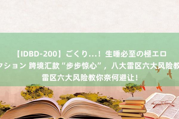 【IDBD-200】ごくり…！生唾必至の極エロボディセレクション 跨境汇款“步步惊心”，八大雷区六大风险教你奈何避让！